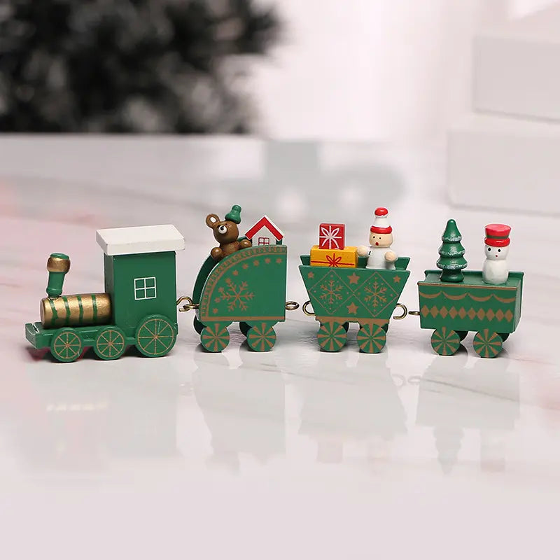 Babble Wrap Tinsel Train - Green