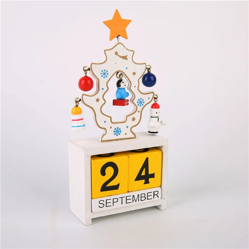 Wooden DIY Countdown to Merry Day - Snow White