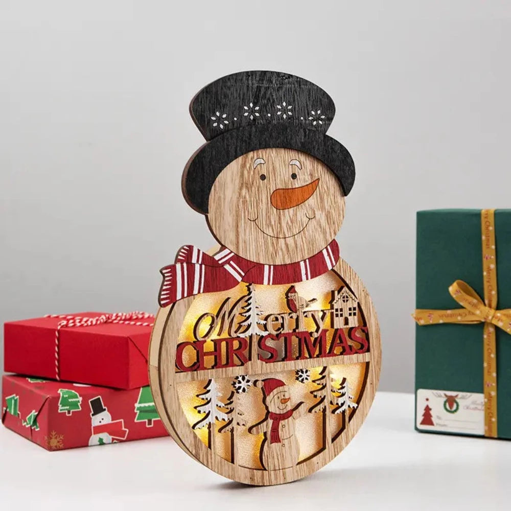10" Décor Light - Snowy Snowman