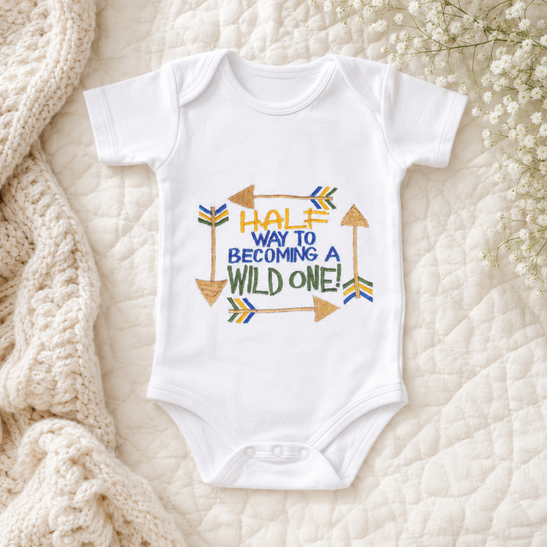 Half Way To Wild One Romper