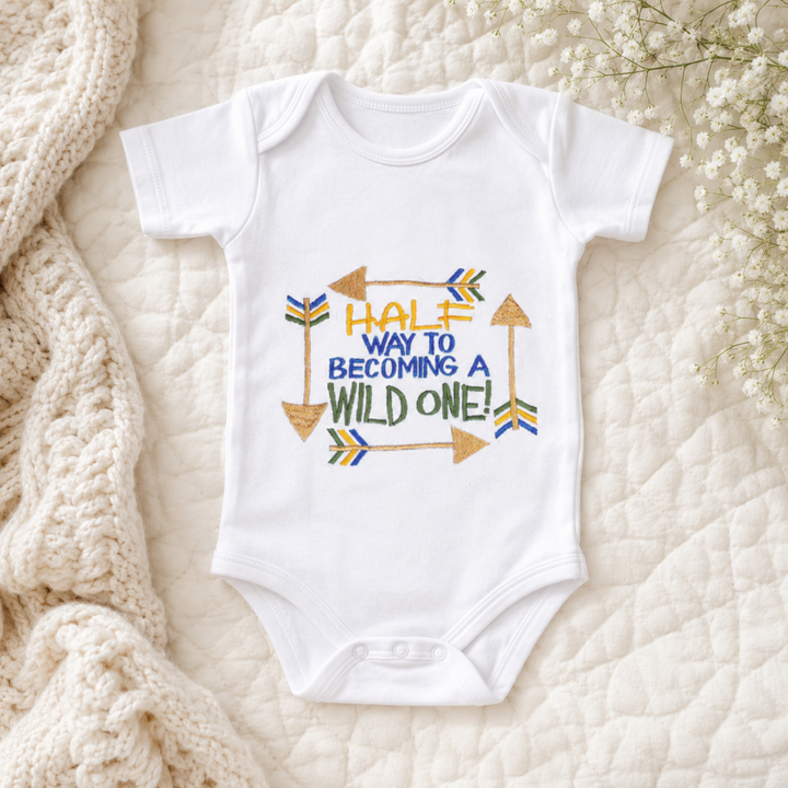 Half Way To Wild One Romper