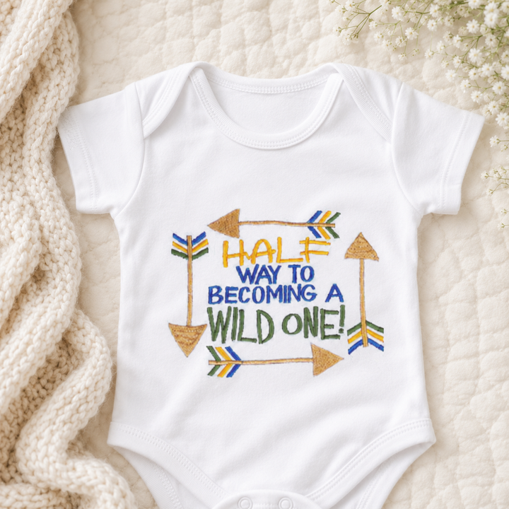 Half Way To Wild One Romper