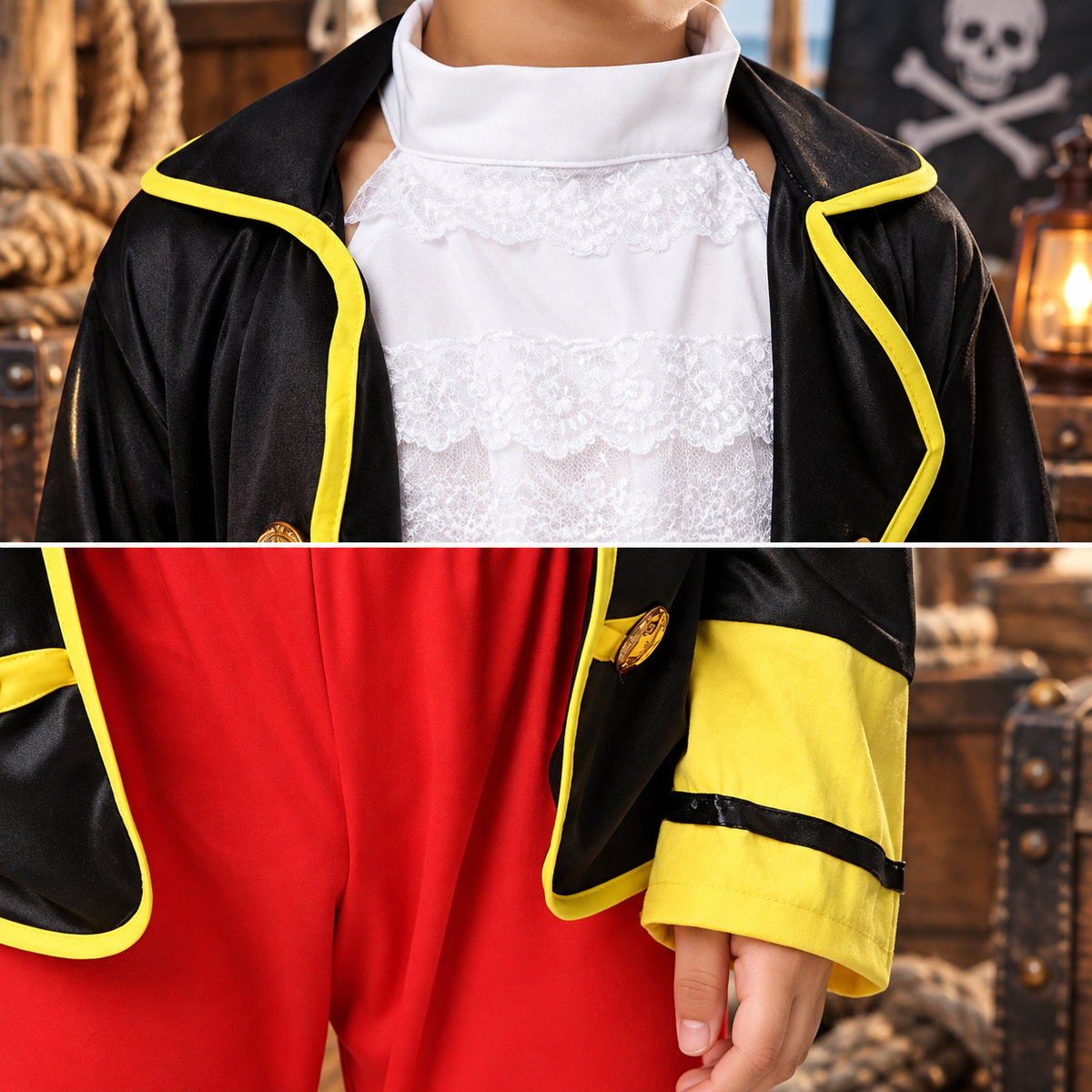 Halloween costume - Pirate Captain Jack