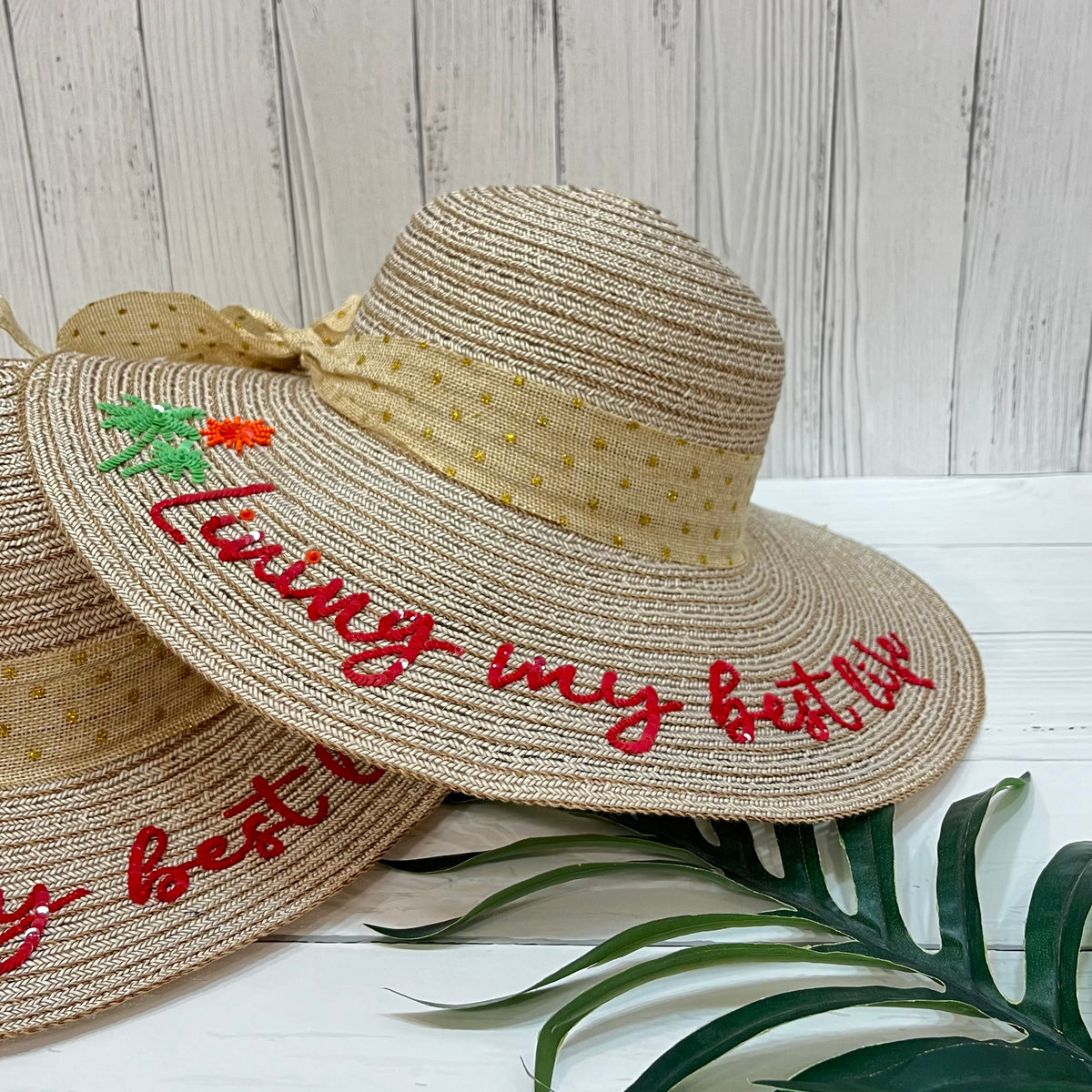 Customised Floppy Beach Hat