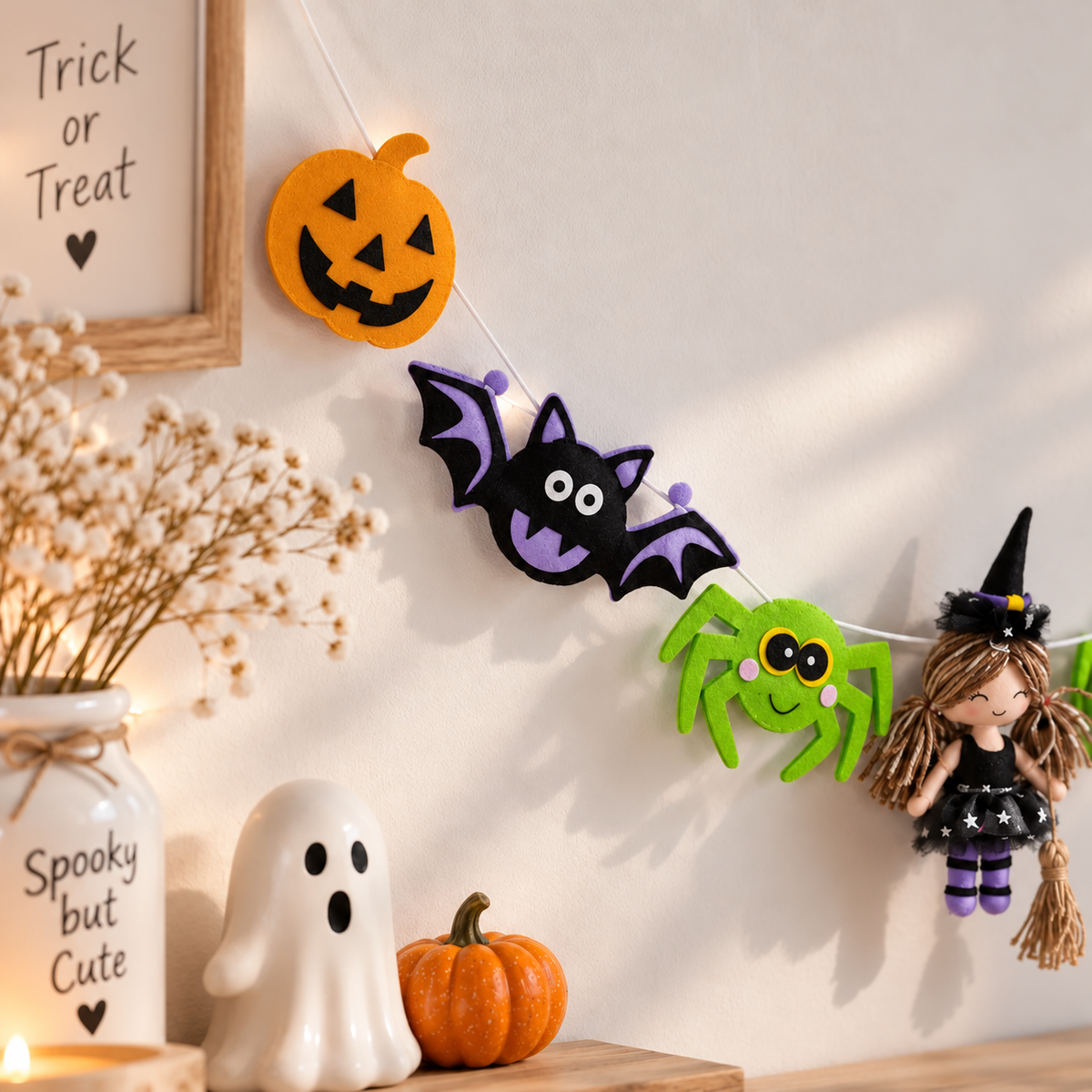 Happy Halloween Bunting – The Witch & Her Boo Crew