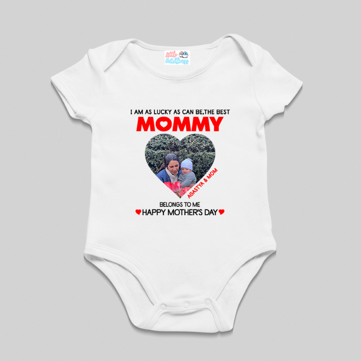 Happy Mother' Day - Real Photo - White