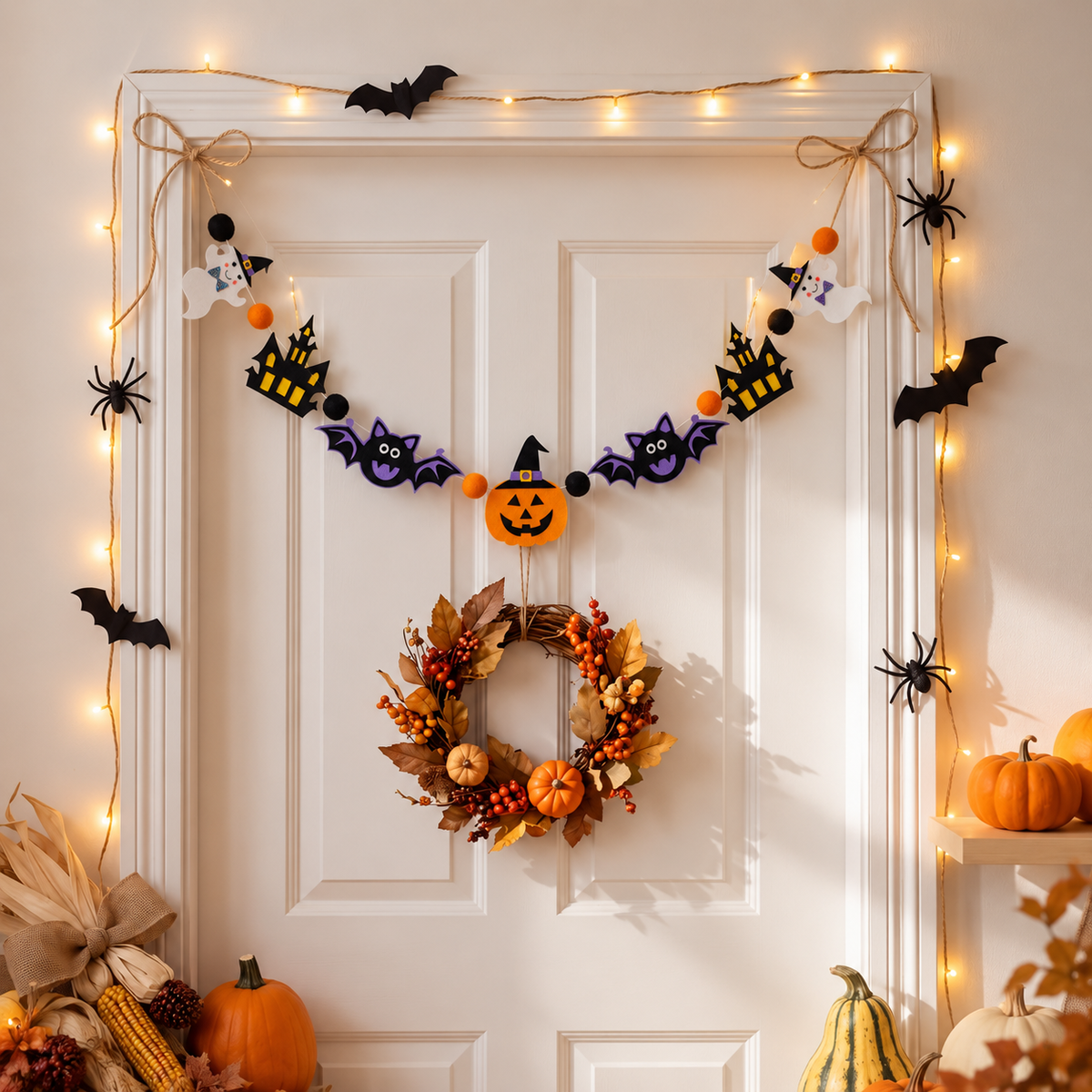 Happy Halloween Bunting – Haunted Castle