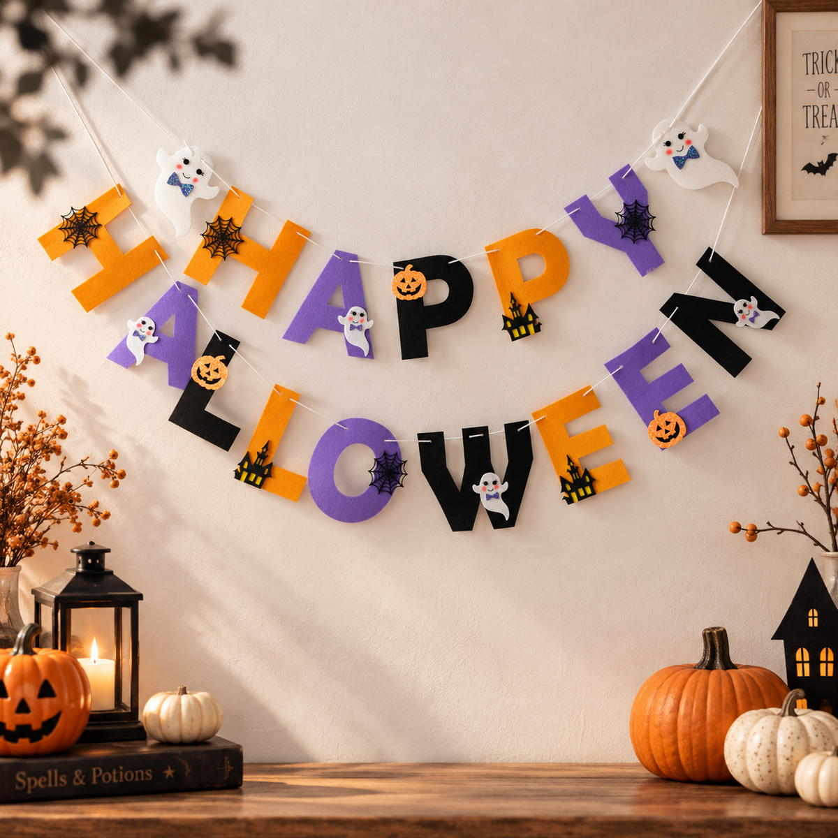 Happy Halloween Bunting – Spooky Night