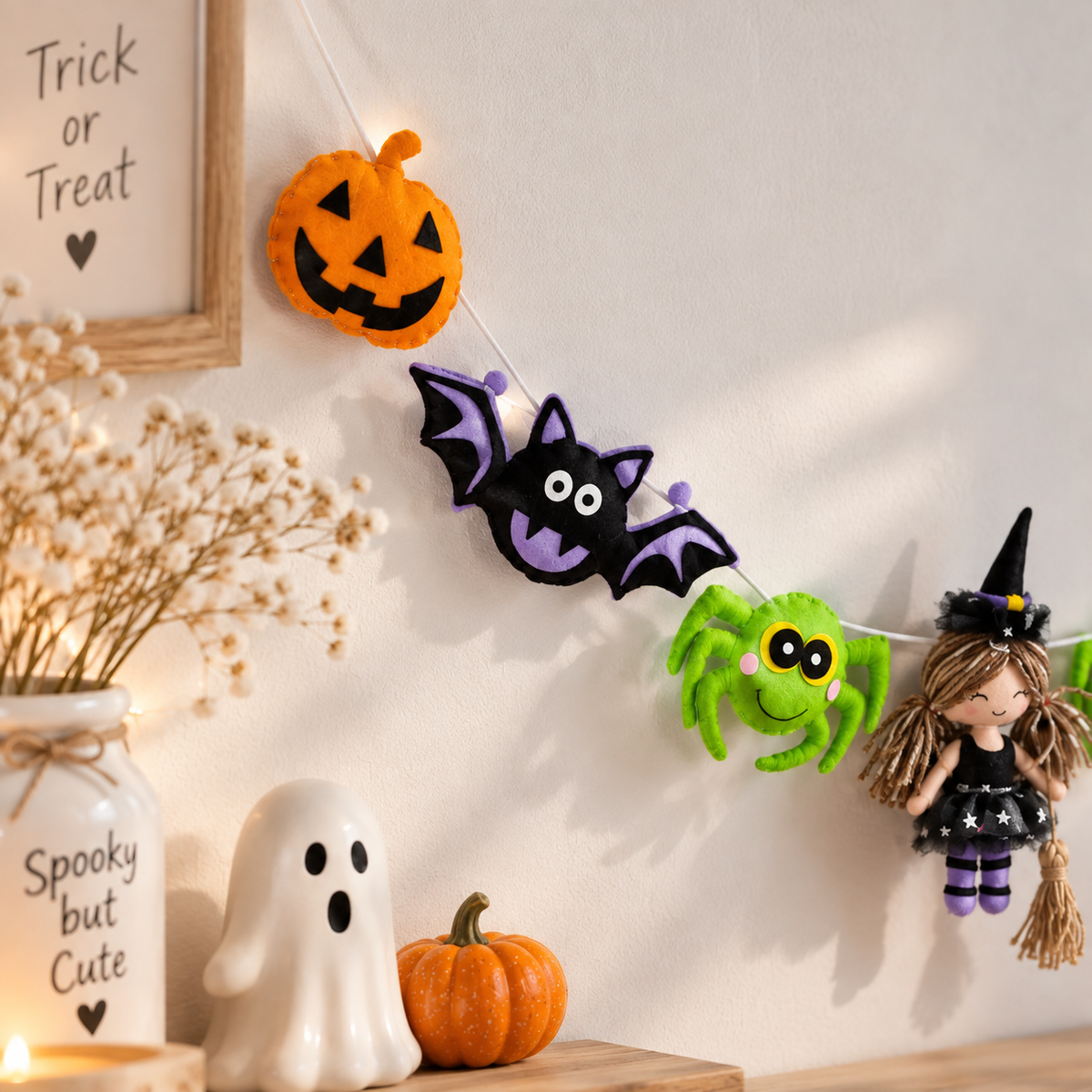 Happy Halloween Bunting – The Witch & Her Boo Crew