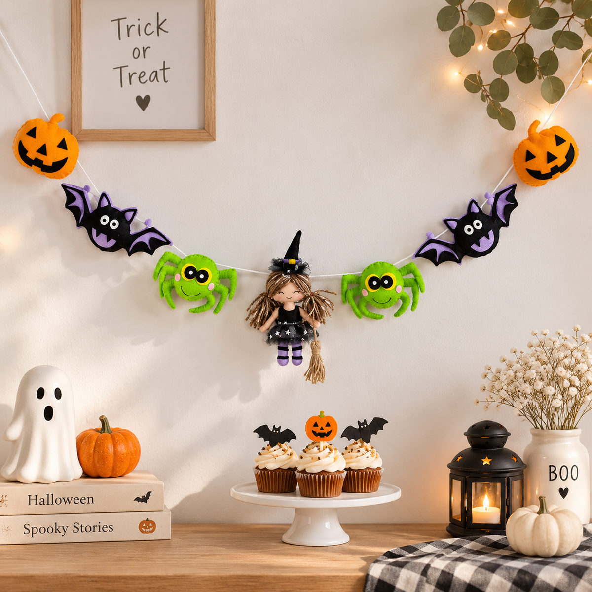 Happy Halloween Bunting – The Witch & Her Boo Crew