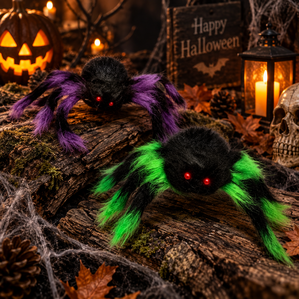 Haunted Tarantula Duo – Set of 2