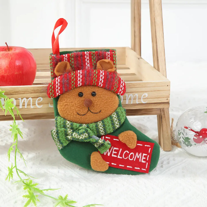 Babble Wrap Ho Ho Ho Surprise! Mini Stocking (Reindeer)