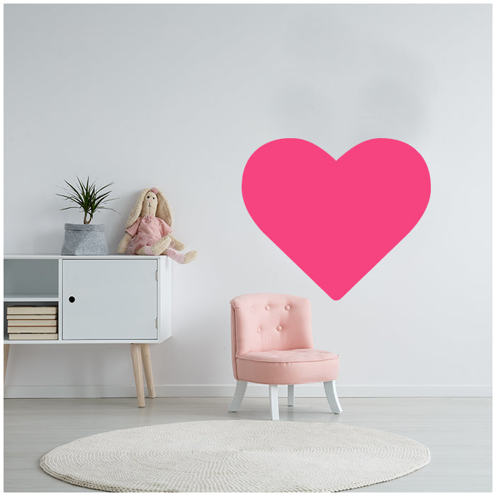 Heart Chalk Decal