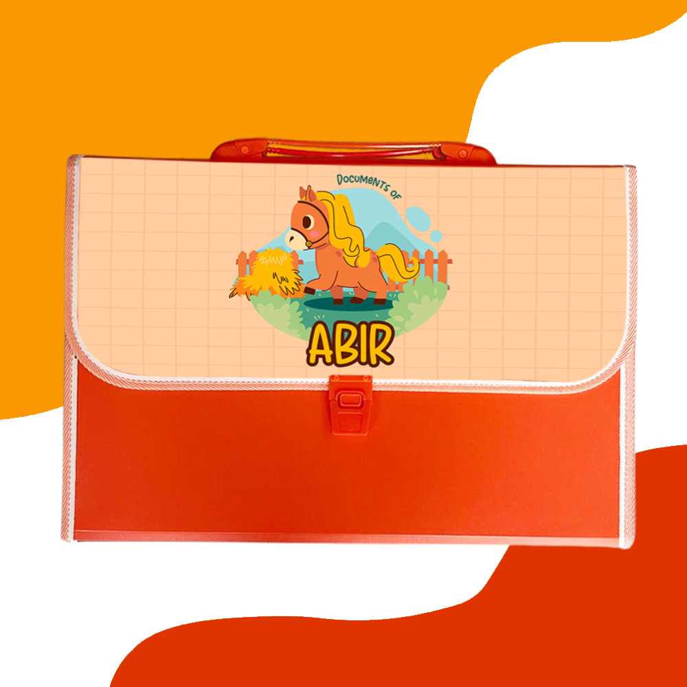 Personalised Folder -Horsie