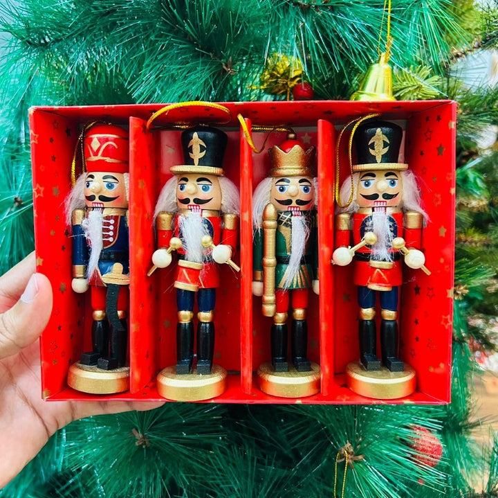 Nutcracker Dynasty Ornament - Set of 4