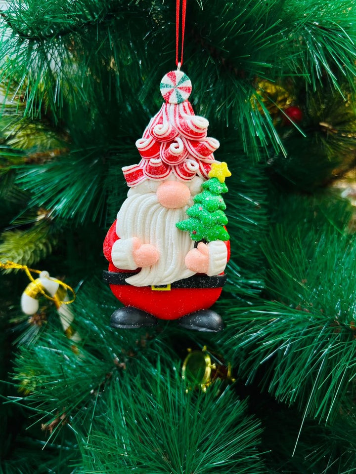 Babble Wrap Gnome with a Tree Ornament