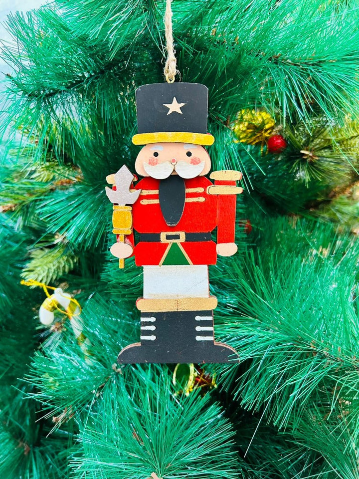 Babble Wrap Nutcracker with a Black Hat Ornament