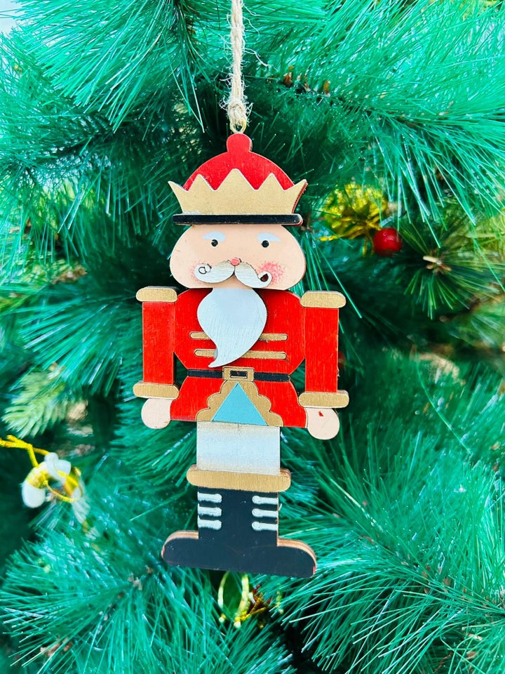 Babble Wrap Nutcracker with a Crown Ornament