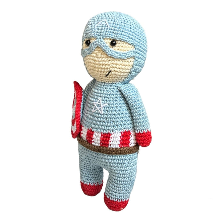 Crochet Toy- Captain America