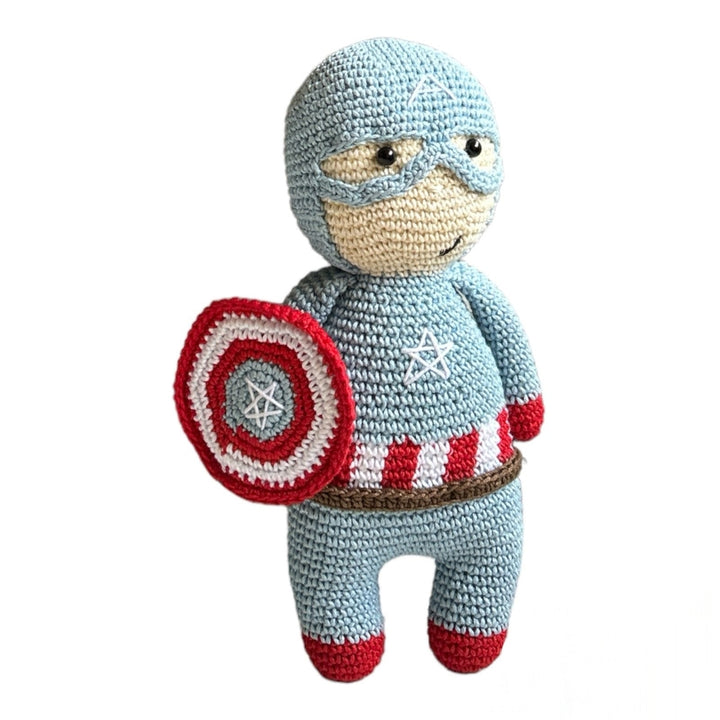 Crochet Toy- Captain America