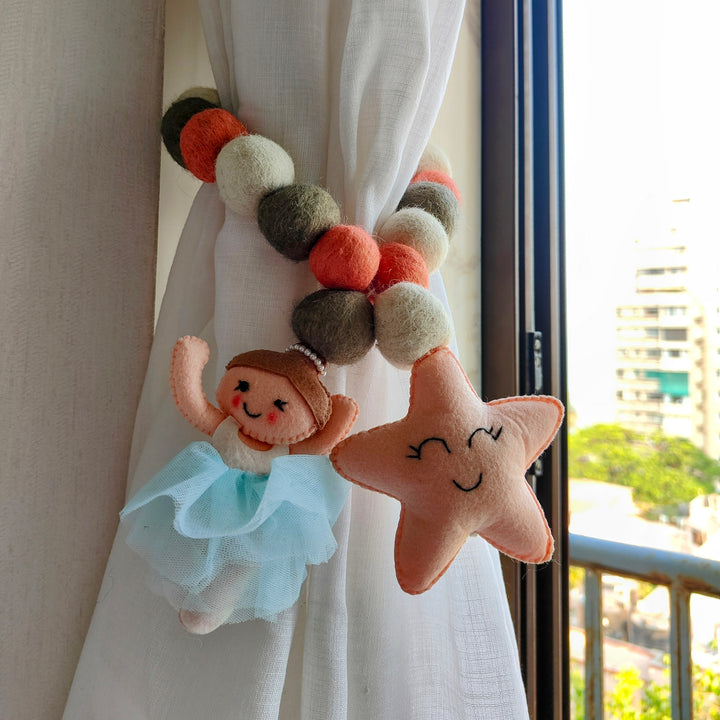 Curtain Tie - Tiny Twirl
