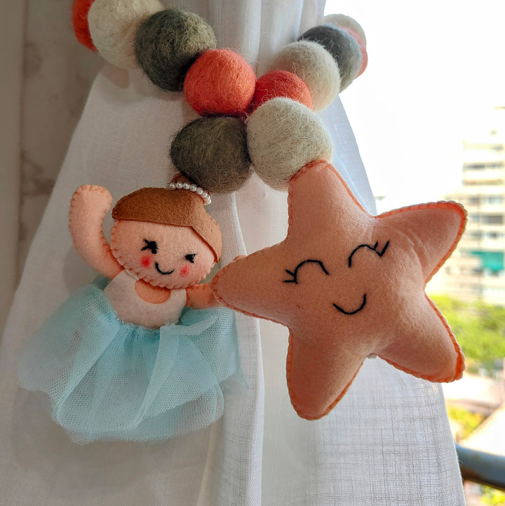 Curtain Tie - Tiny Twirl