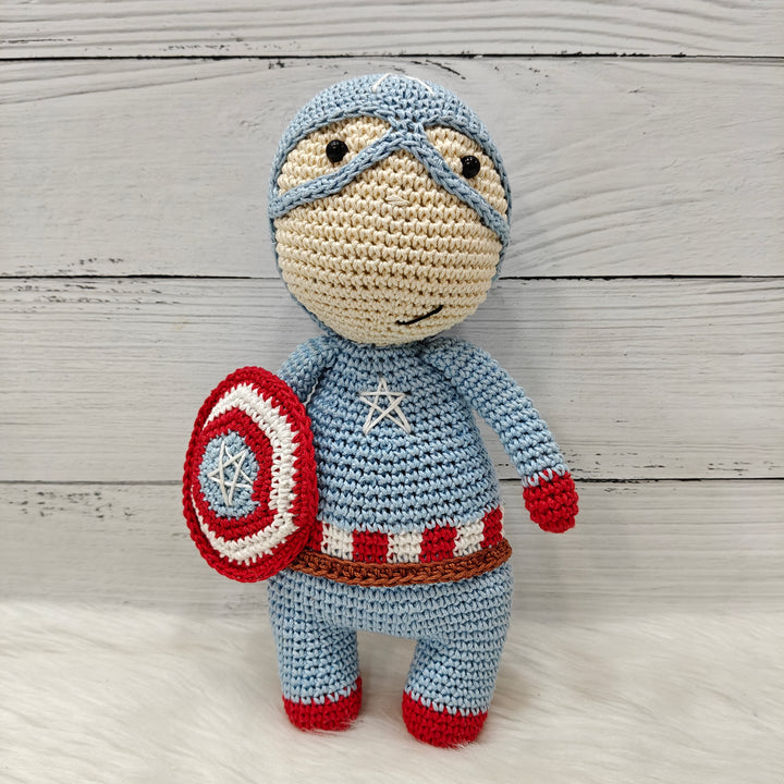 Crochet Toy- Captain America