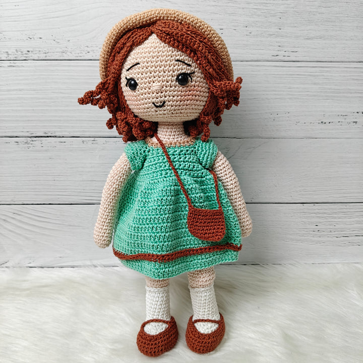 Crochet Doll - Clara The Curly Doll
