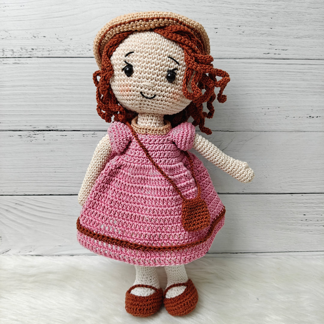 Crochet Doll - Chloe The Curly Doll