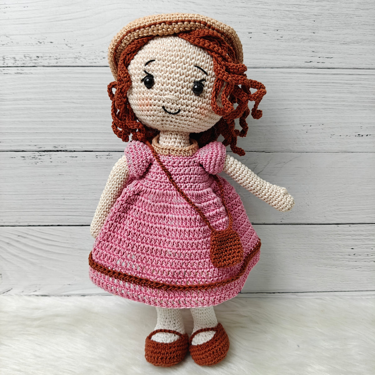 Crochet Doll - Chloe The Curly Doll