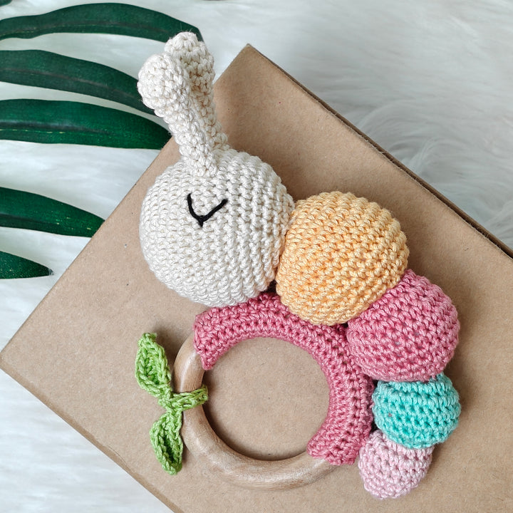 Crochet Rattle - CuddleCrawl – Sunshine