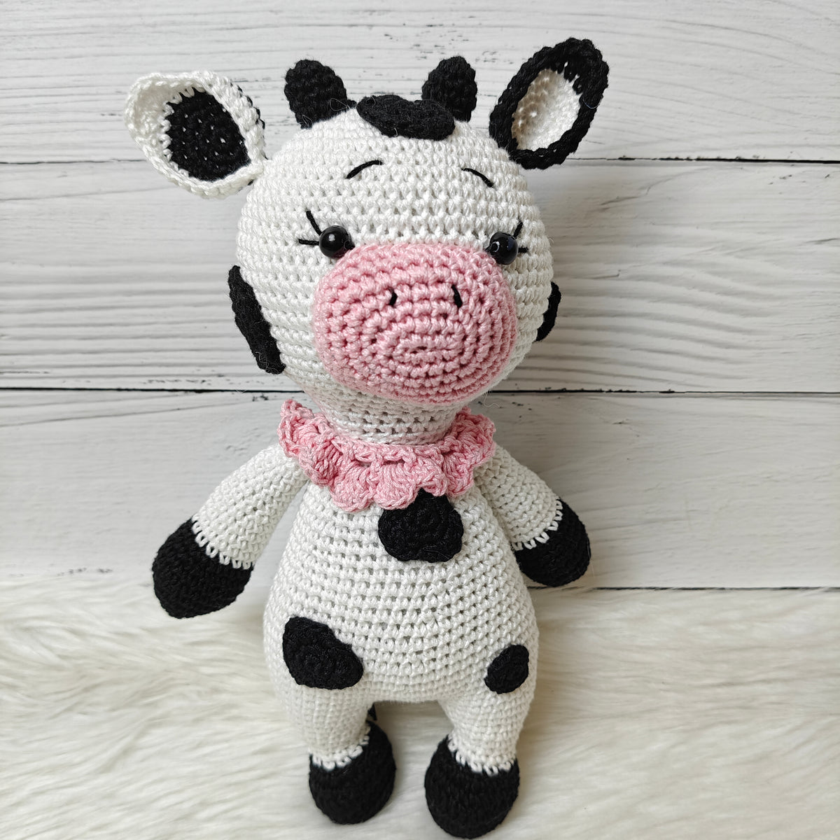 Crochet Toy - CuddleCow