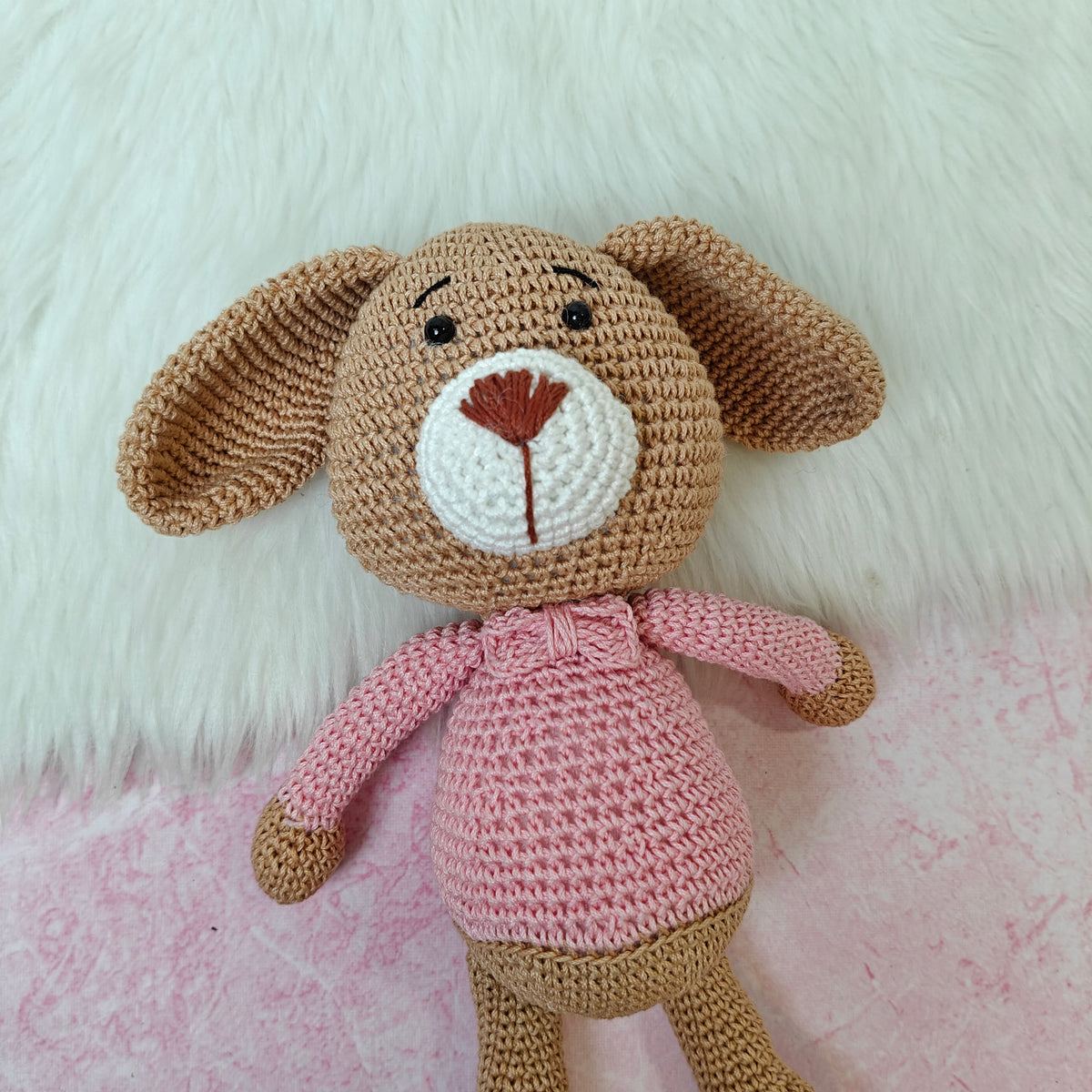 Crochet Toy - Pinky Paw