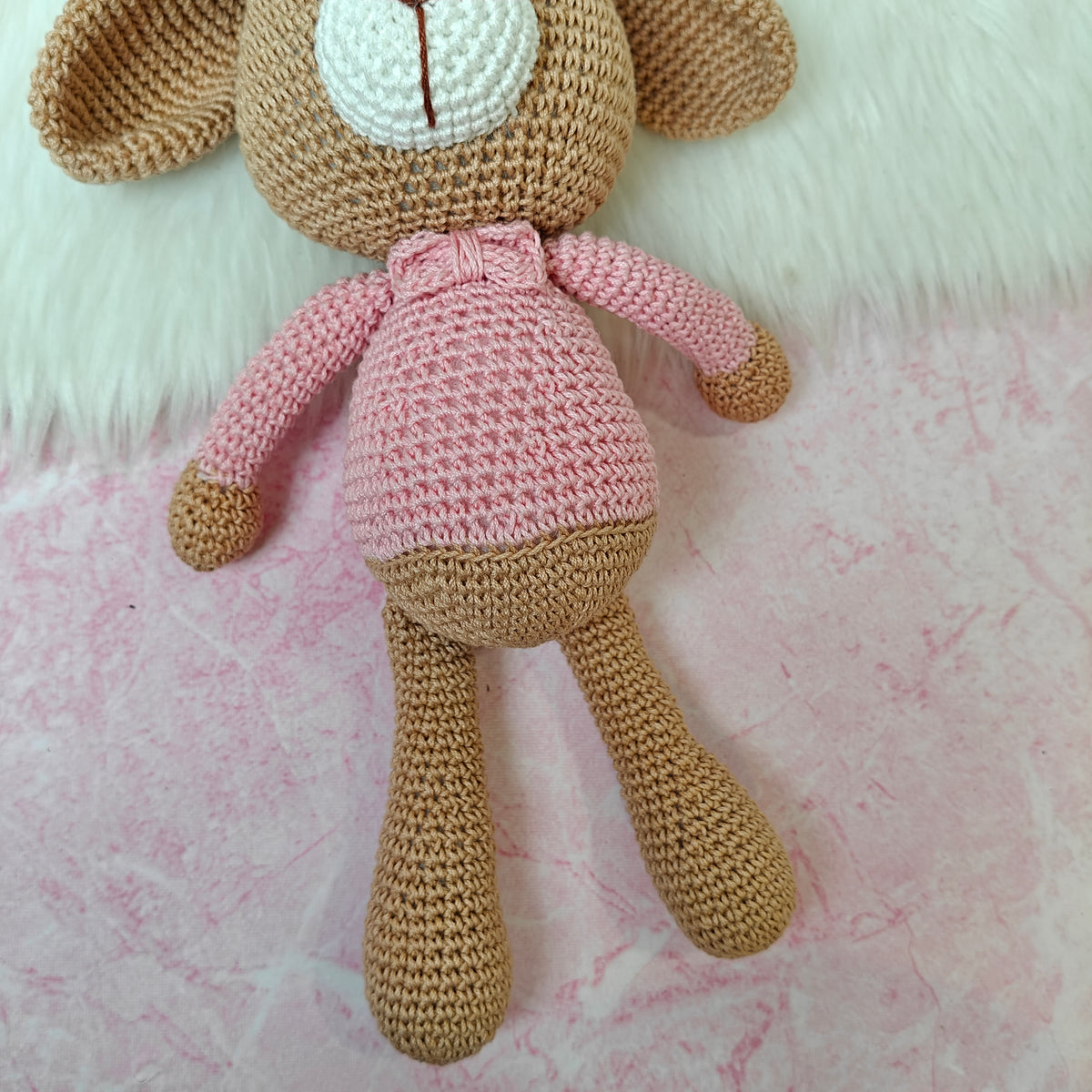 Crochet Toy - Pinky Paw