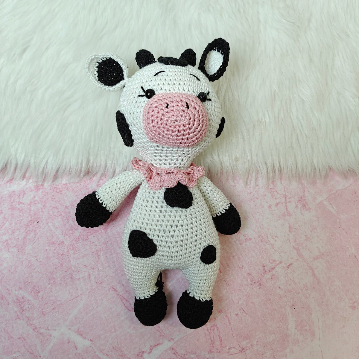 Crochet Toy - CuddleCow