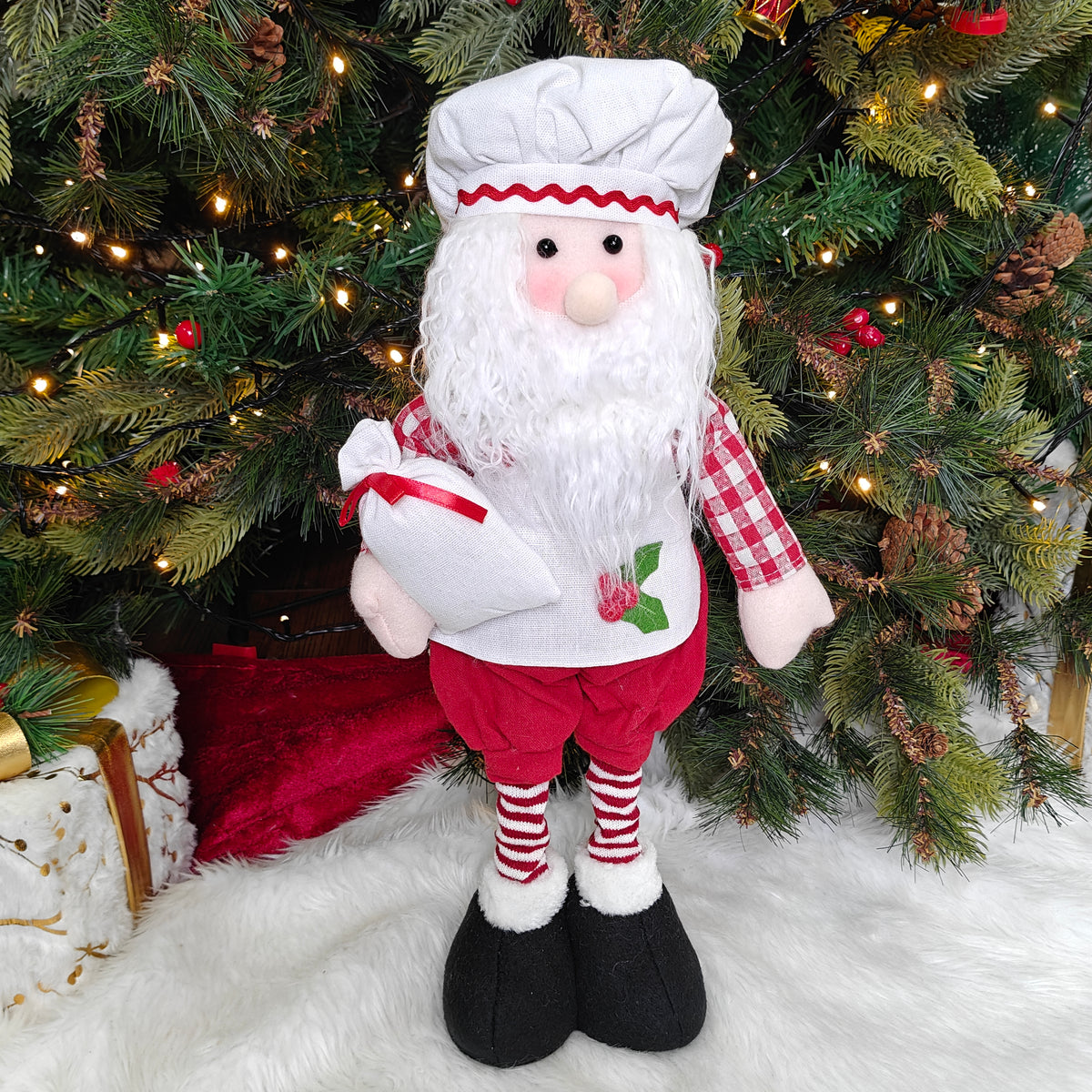 20.5" Santa The Baker – Extendable Legs