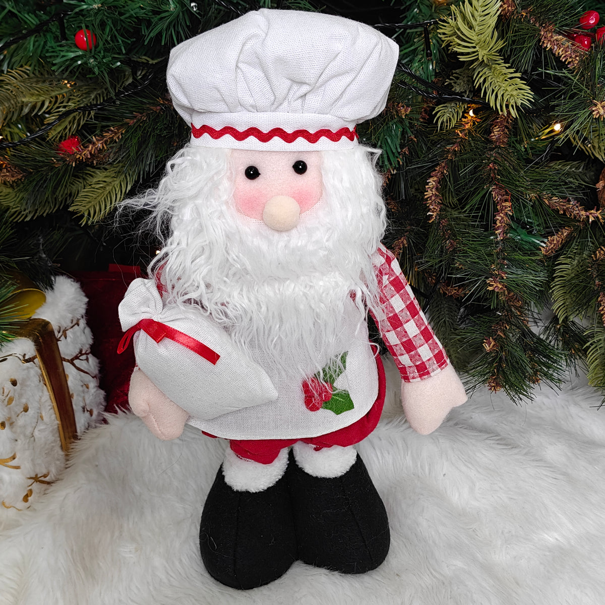 20.5" Santa The Baker – Extendable Legs