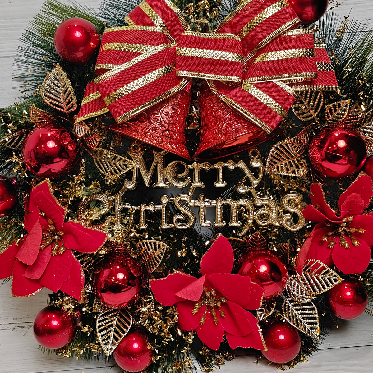 15" Holiday Radiance Wreath