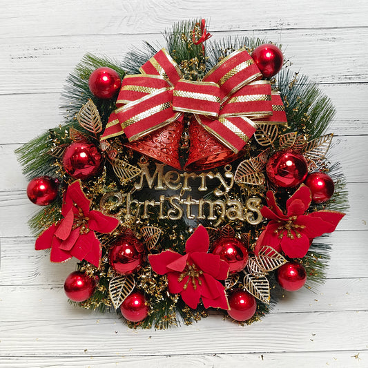 15" Holiday Radiance Wreath