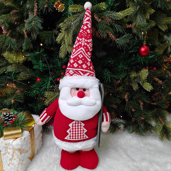 Nordic Holiday Skii Duo - Extendable Legs - Santa