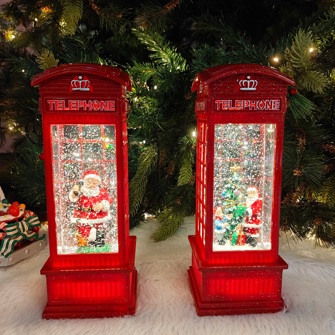 Waterlight Carols – Phone Booth Set of 2