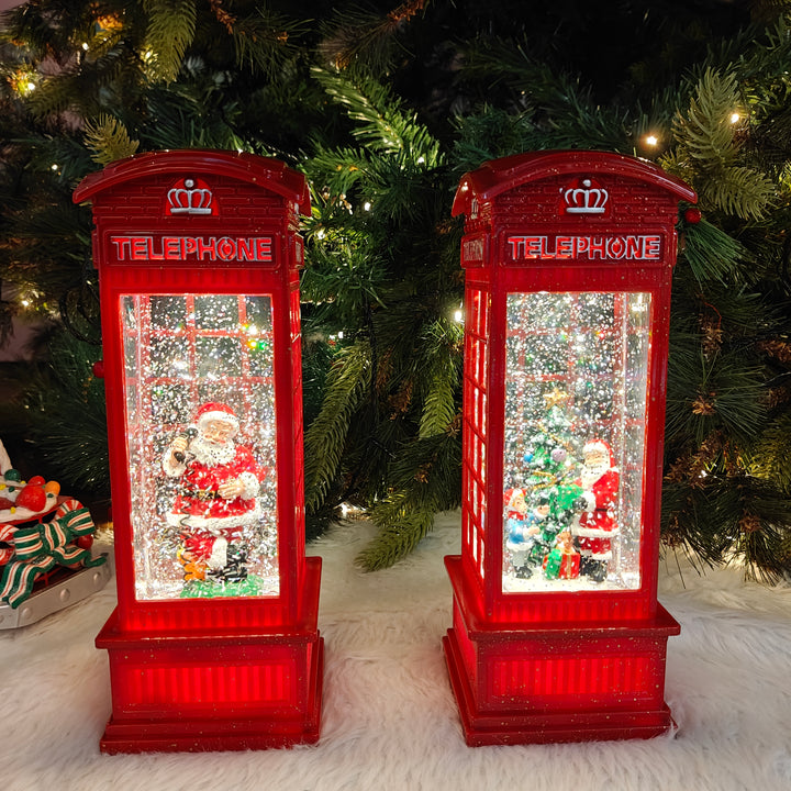 Waterlight Carols – Phone Booth Set of 2