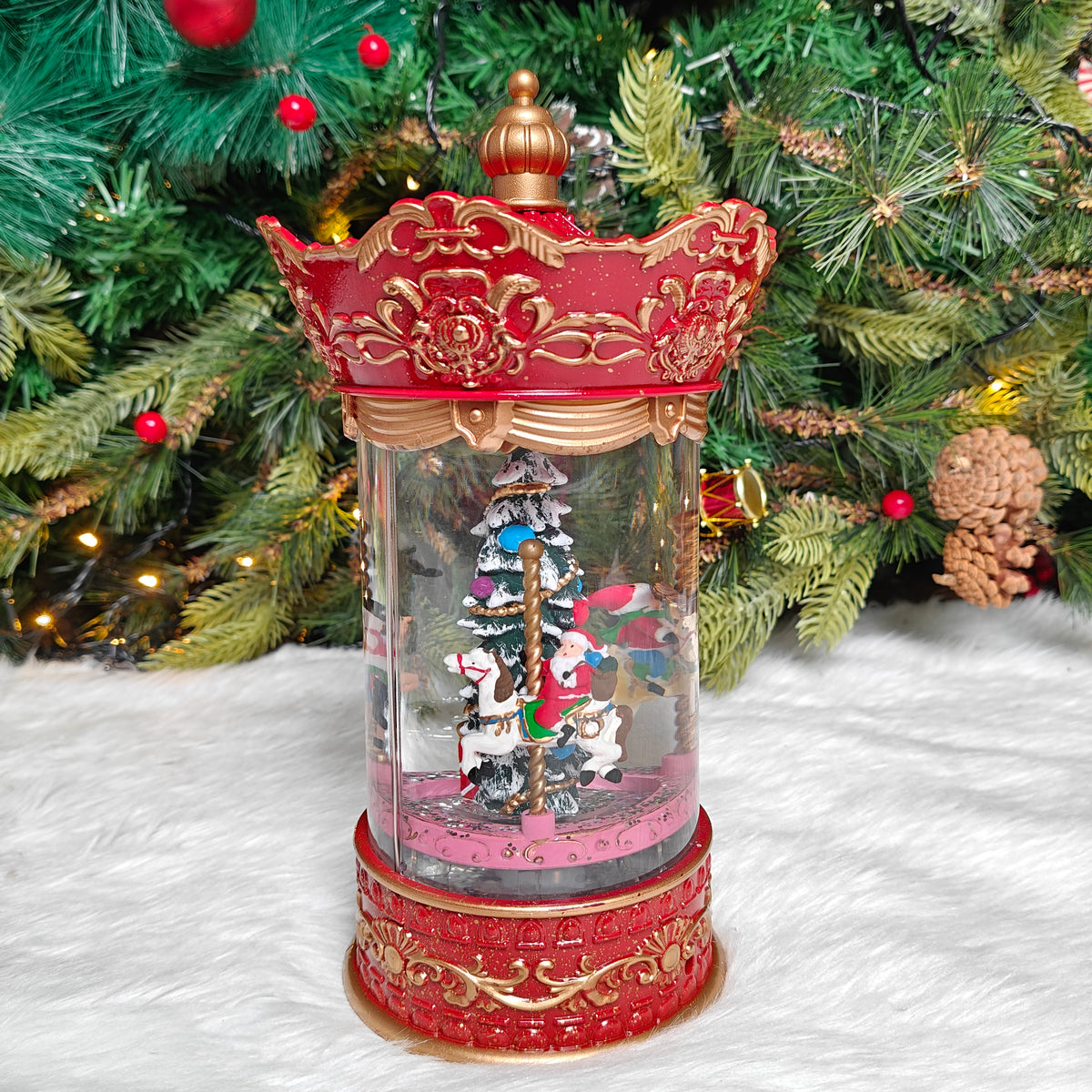 Waterlight Carols – Royal Rotating Christmas Carousel