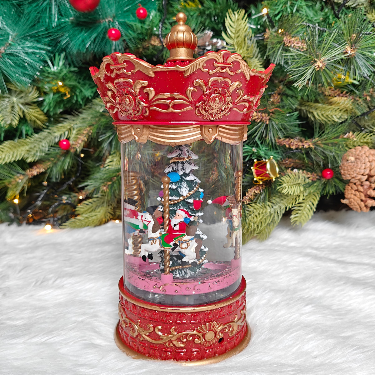 Waterlight Carols – Royal Rotating Christmas Carousel