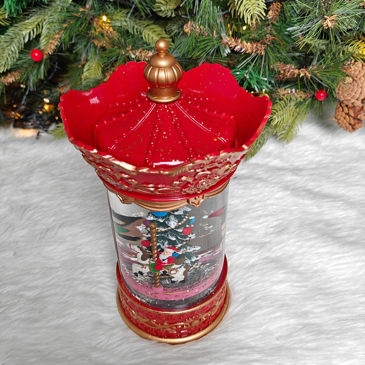 Waterlight Carols – Royal Rotating Christmas Carousel