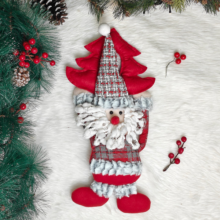 Twinkle Tree Santa Door Hanging