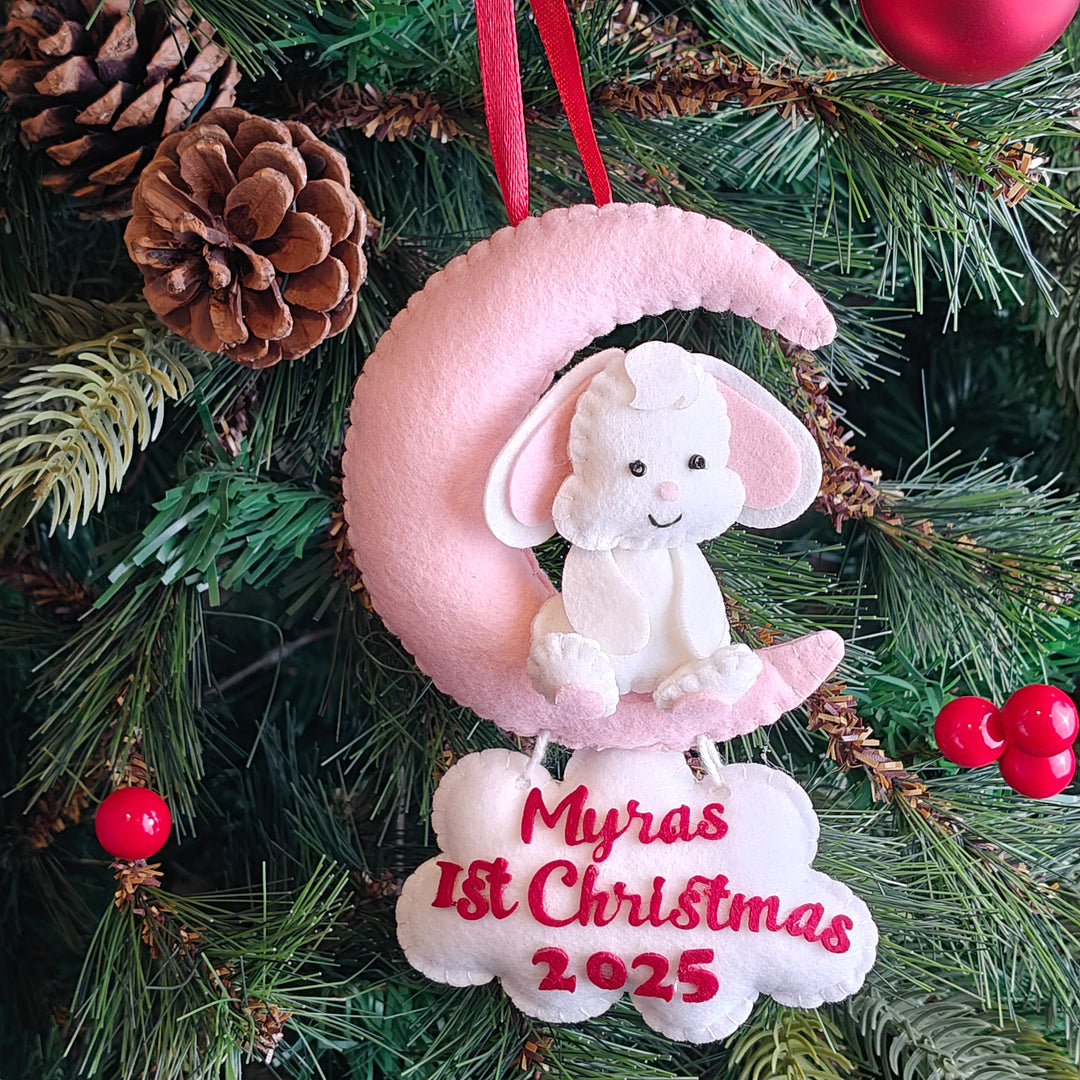 Dreamy Flutterland Felt Ornament