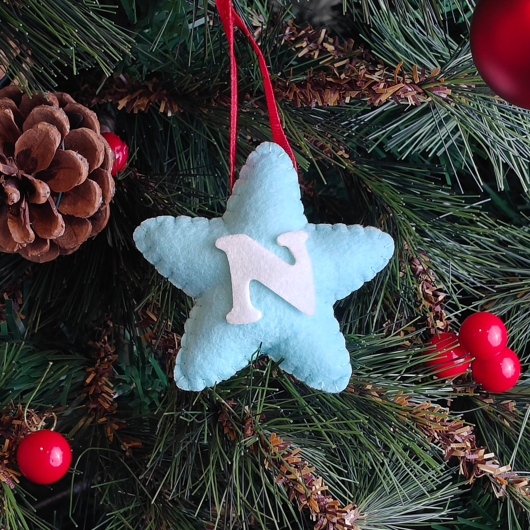 Little Sparkle Star Felt Ornament