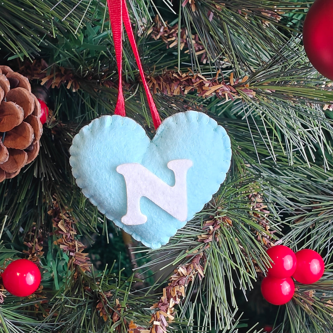 Little Heart Felt Ornament