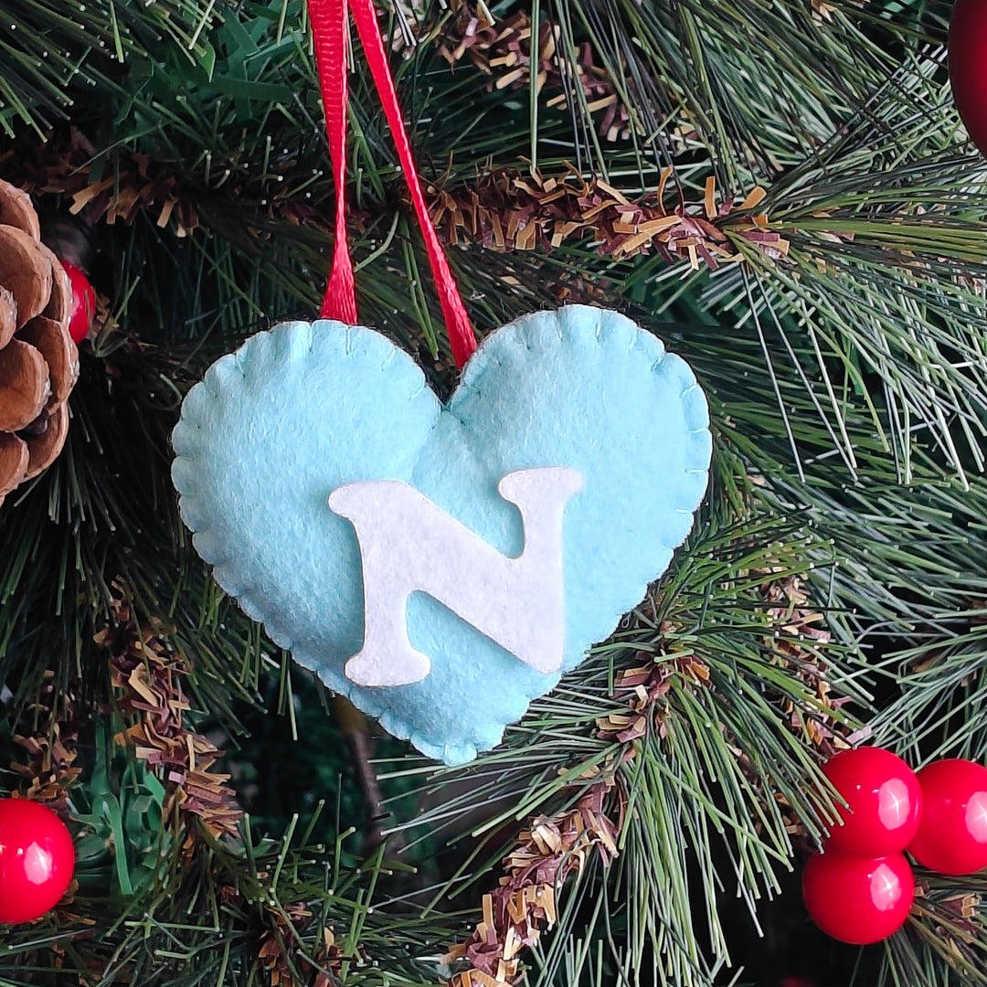 Little Heart Felt Ornament